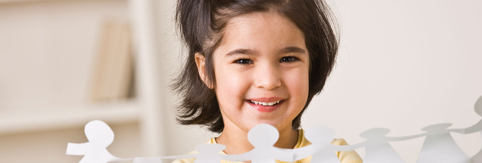 Kid smiling after Pacifiers and Thumb Sucking treatments